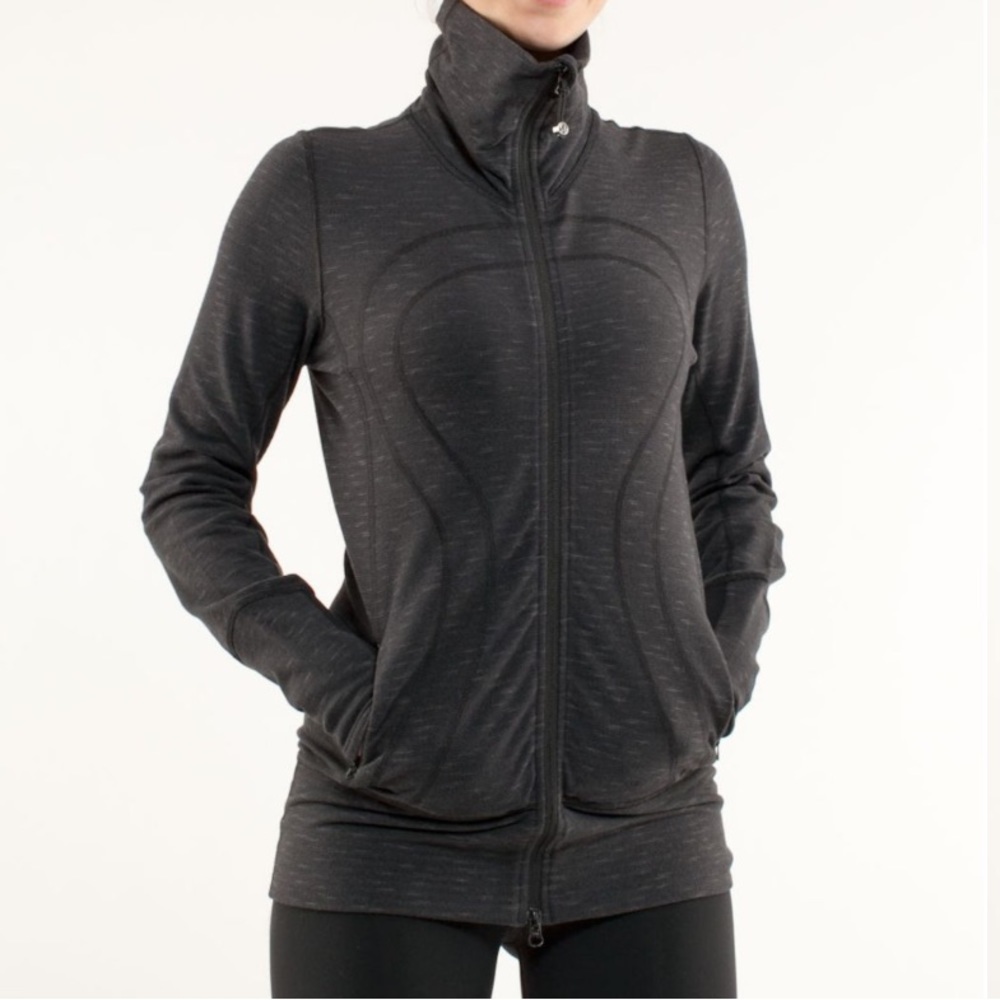 EUC Lululemon In Stride Jacket *Pique
Black Pique Size 6